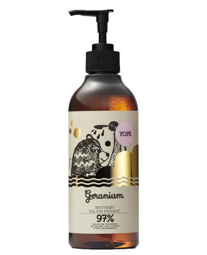 YOPE Geranium Żel pod prysznic - 400 ml - Apteka internetowa Melissa