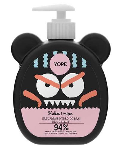 YOPE Kokos & Mięta Mydło do rąk dla dzieci - 500 ml - Apteka internetowa Melissa