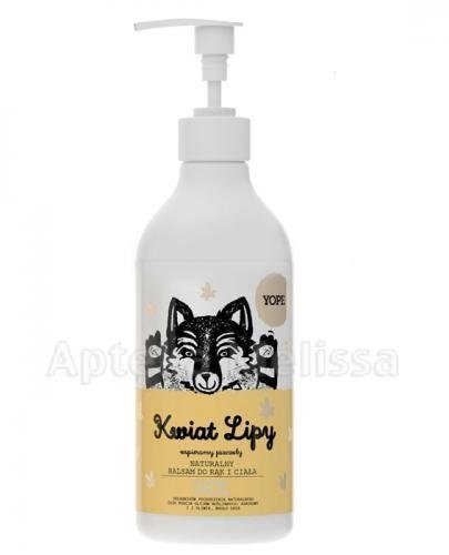 YOPE Kwiat lipy Balsam do rąk i ciała - 500 ml - Apteka internetowa Melissa