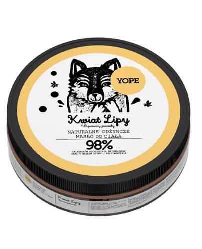 YOPE Kwiat lipy Naturalne odżywcze masło do ciała - 200 ml - wzmacnia i wygładza - cena, opinie, właściwości - Apteka internetowa Melissa
