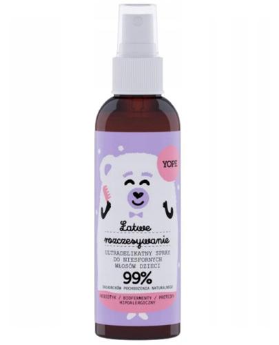  Yope Łatwe rozczesywanie ultradelikatny spray do niesfornych włosów dzieci, 150 ml, cena, opinie, właściwości - Apteka internetowa Melissa  