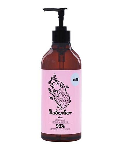 Yope Naturalne mydło w płynie Rabarbar i róża - 500 ml - cena, opinie, wskazania