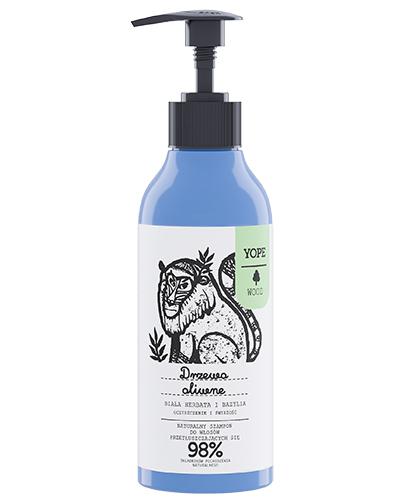  Yope Naturalny szampon do włosów Drzewo oliwne biała herbata i bazylia - 300 ml - cena, opinie, właściwości - Apteka internetowa Melissa  