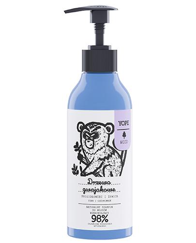  Yope Naturalny szampon do włosów Wzmacniający Drzewo gwajakowe Kadzidłowiec i żywica - 300 ml - cena, opinie, skład - Apteka internetowa Melissa  