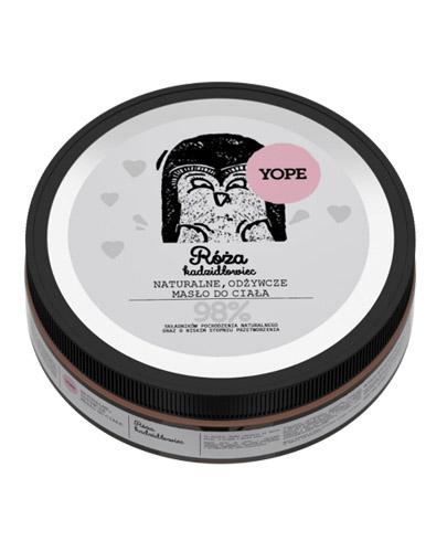 YOPE Róża & Kadzidłowiec Naturalne odżywcze masło do ciała - 200 ml - koi i ujędrnia - cena, właściwości, opinie - Apteka internetowa Melissa