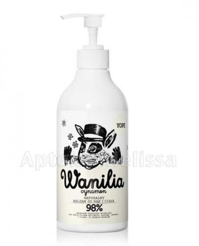 YOPE Wanilia & Cynamon Balsam do rąk i ciała - 500 ml - Apteka internetowa Melissa
