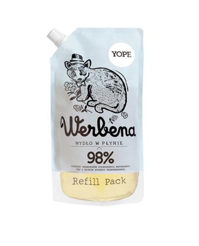 YOPE Werbena Mydło w płynie, zapas - 500 ml - Apteka internetowa Melissa