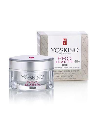  Yoskine Pro elastin 40+ Krem regenerator skóry na noc - 50 ml - cena, opinie, właściwości  - Apteka internetowa Melissa  