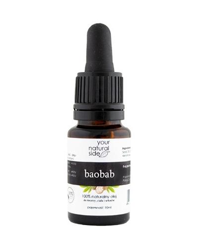 Your Natural Side 100% naturalny olej Baobab - 10 ml - cena, opinie, właściwości - Apteka internetowa Melissa  