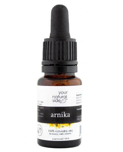  Your Natural Side Arnika 100% naturalny olej do twarzy, ciała i włosów - 10 ml - cena, opinie, właściwości - Apteka internetowa Melissa  