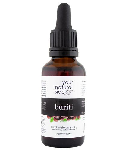  Your Natural Side Buriti 100% naturalny olej do twarzy, ciała i włosów - 30 ml - cena, opinie, stosowanie - Apteka internetowa Melissa  