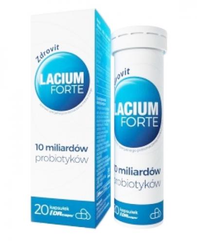 ZDROVIT Lacium Forte - 20 kaps. - Apteka internetowa Melissa