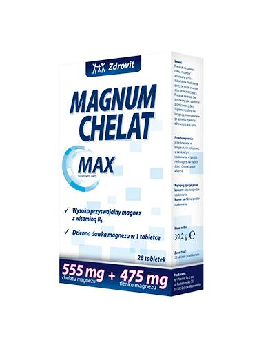 
                                                                          ZDROVIT Magnum Chelat Max - 28 tabl. - Drogeria Melissa                                              