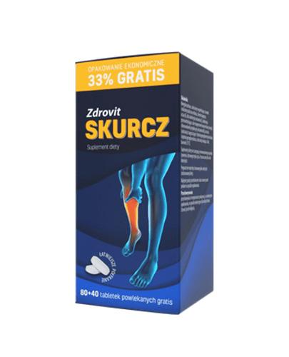 Zdrovit Skurcz - 120 tabl. - cena, opinie, wskazania