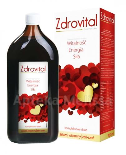  ZDROVITAL Tonik - 900 ml - Apteka internetowa Melissa  