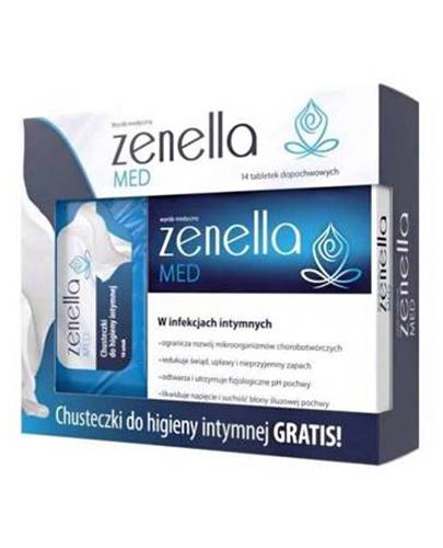  Zenella med 14 tabl. + Zenella med chusteczki do higieny intymnej - 10 szt. - cena, opinie, wskazania - Apteka internetowa Melissa  