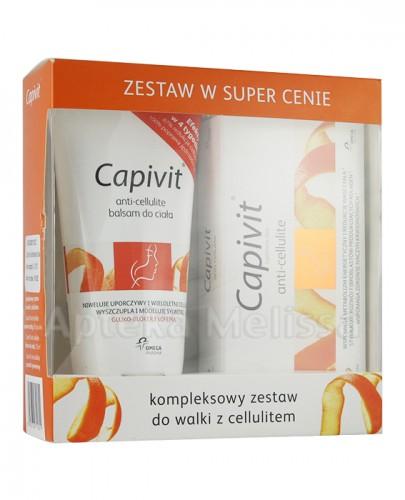 CAPIVIT ANTI-CELLULITE - 30 kaps. + Balsam do ciała - 150 ml + Poradnik żywieniowy - Apteka internetowa Melissa