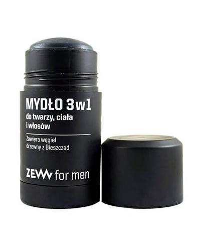 Zew For Men Mydło 3 w 1 do twarzy, ciała i włosów - 85 ml - cena, opinie, skład - Apteka internetowa Melissa