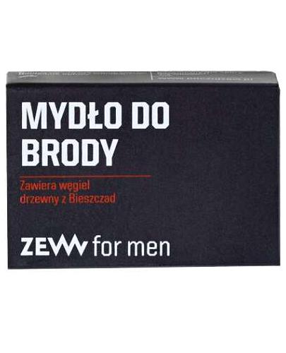  Zew for men Mydło do brody z węglem drzewnym z Bieszczad - 85 ml - cena, opinie, wskazania - Apteka internetowa Melissa  