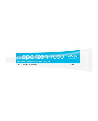 ZIAJA HEPARIZEN Żel 8,5 mg w 1 g - 50 g - Apteka internetowa Melissa