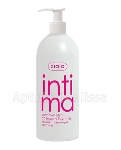 ZIAJA INTIMA Kremowy płyn do higieny intymnej z kwasem mlekowym - 200 ml - Apteka internetowa Melissa