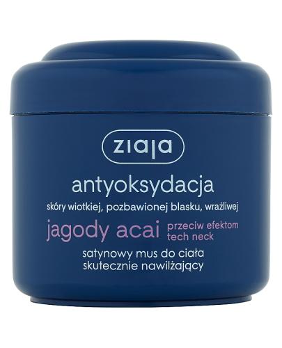 ZIAJA JAGODY ACAI Satynowy mus do ciała - 200 ml