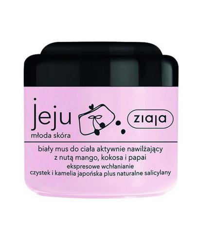 ZIAJA JEJU MŁODA SKÓRA Biały mus do ciała aktywnie...
