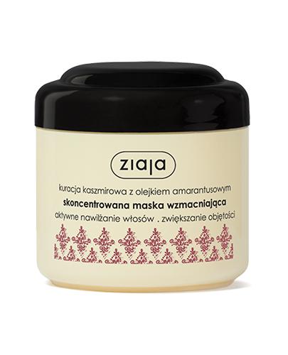 ZIAJA KASZMIROWA Skoncentrowana maska wzmacniająca do włosów cienkich i suchych - 200 ml