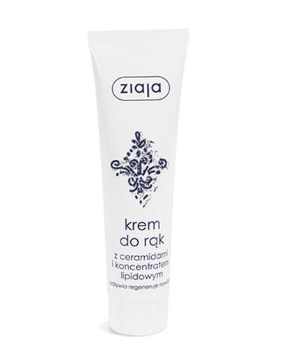 ZIAJA Krem do rąk z ceramidami i koncentratem lipidowym - 100 ml - cena, opinie, skład - Apteka internetowa Melissa