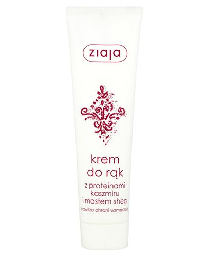 ZIAJA Krem do rąk z proteinami kaszmiru i masłem shea - 100 ml - cena, opinie, stosowanie - Apteka internetowa Melissa