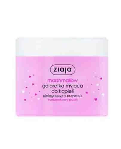 ZIAJA MARSHMALLOW Galaretka myjąca do kąpieli Truskawkowy puch - 260 ml - Apteka internetowa Melissa