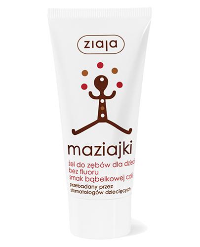 ZIAJA MAZIAJKA Żel do zębów dla dzieci smak...