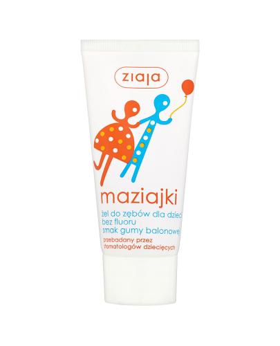 ZIAJA MAZIAJKA Żel do zębów dla dzieci smak gumy...