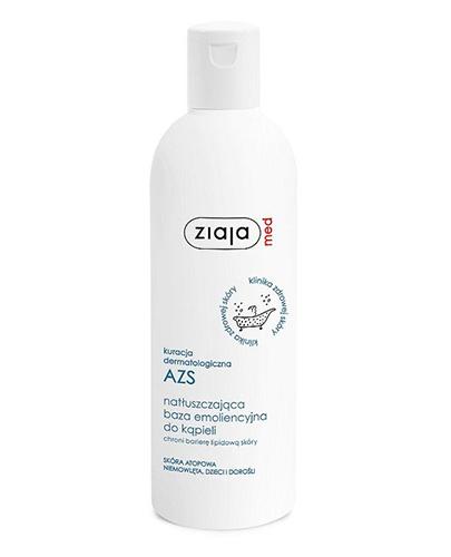 ZIAJA MED Kuracja dermatologiczna AZS Natłuszczająca baza emoliencyjna do kąpieli chroni barierę lipidową skóre - 270 ml - Apteka internetowa Melissa