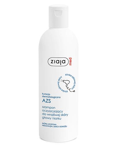 ZIAJA MED Kuracja dermatologiczna AZS Szampon oczyszczający do wrażliwej skóry głowy i karku - 300 ml - Apteka internetowa Melissa