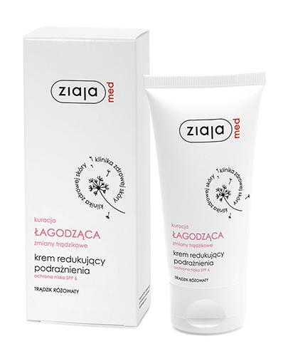 ZIAJA MED Kuracja Łagodząca zmiany trądzikowe. Krem redukujący podrażnienia, trądzik różowaty - 50 ml - cena, opinie, skład - Apteka internetowa Melissa
