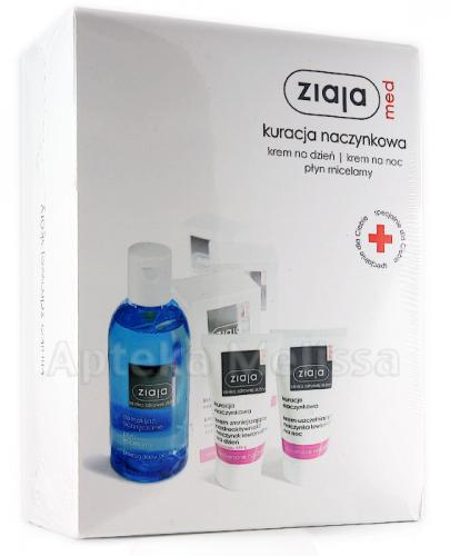 ZIAJA MED ZESTAW kuracja naczynkowa krem na dzień - 50 ml + Krem na noc - 50 ml + Płyn micelarny - 200 ml - Apteka internetowa Melissa