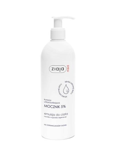 ZIAJA MED Kuracja ultranawilżająca mocznik 5% emulsja do ciała - 400 ml - Apteka internetowa Melissa