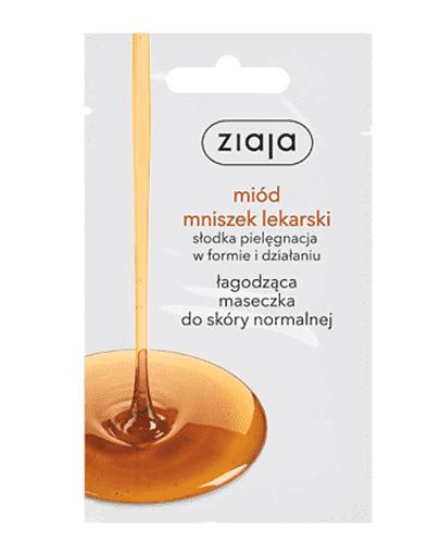 ZIAJA Miód i mniszek lekarski łagodząca maseczka, 7 ml