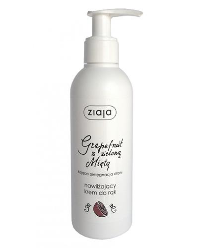 ZIAJA Nawilżający krem do rąk grapefruit z zieloną miętą - 200 ml - Apteka internetowa Melissa