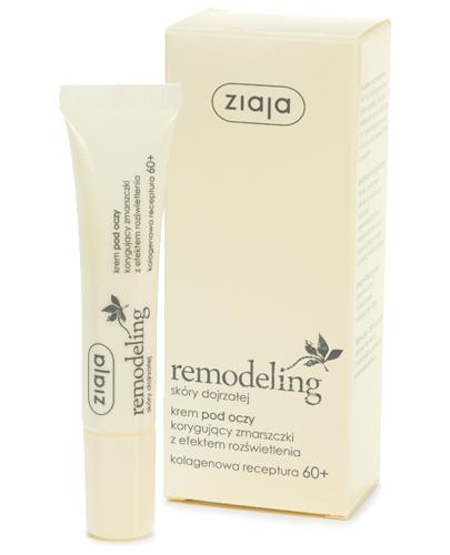 ZIAJA REMODELING 60+ Krem pod oczy korygujący zmarszczki - 15 ml