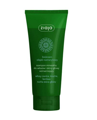 ZIAJA Szampon mineralny wzmacniający - biokrzem olejek rozmarynowy - 200 ml - cena, opinie, właściwości