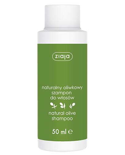  ZIAJA TRAVEL SIZE Naturalny oliwkowy szampon do włosów - 50 ml - Apteka internetowa Melissa  