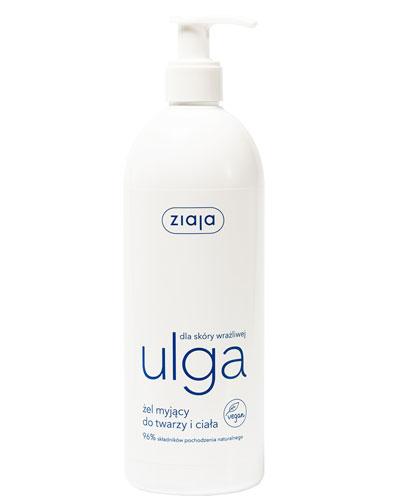 ZIAJA ULGA DLA CERY WRAŻLIWEJ Żel myjący do twarzy i ciała - 400 ml