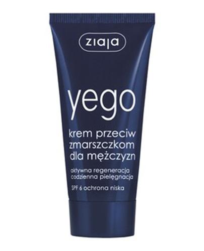 ZIAJA YEGO Krem przeciw zmarszczkom dla mężczyzn SPF6 - 50 ml