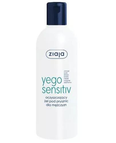 ZIAJA YEGO SENSITIV Żel oczyszczający pod prysznic dla mężczyzn - 300 ml