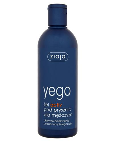 ZIAJA YEGO Żel activ pod prysznic dla mężczyzn - 300 ml - cena, opinie, wskazania - Apteka internetowa Melissa