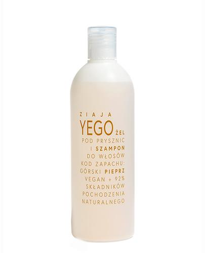  Ziaja Yego Żel pod prysznic i Szampon do włosów górski pieprz, 400 ml, cena, opinie, wskazania - Apteka internetowa Melissa  