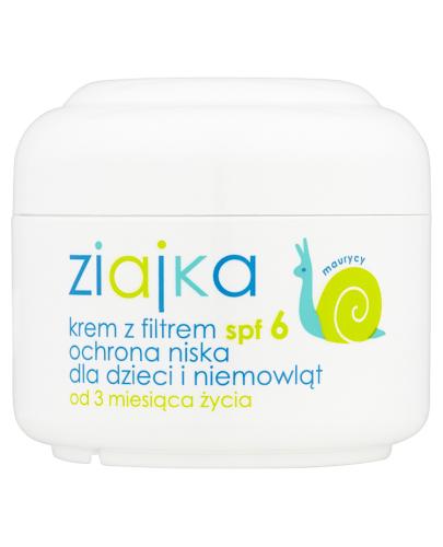 ZIAJKA Krem z filtrem SPF 6 dla dzieci i niemowląt ochronny - 50 ml - cena, opinie, stosowanie - Apteka internetowa Melissa