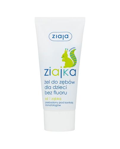  ZIAJKA Żel do zębów dla dzieci bez fluoru  - 50 ml  - Apteka internetowa Melissa  